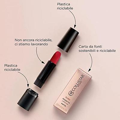 Collistar Puro Lipstick Matte 109 Papavero Ipnotico 3,5ml Collistar Puro Lipstick Matte 109 Papavero Ipnotico 3,5ml