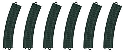 Märklin World 23130 H0 gebogen kunststofrails (6 stuks)