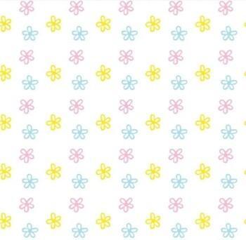 Duni Paasservet Bloemen Multi 33x33 cm