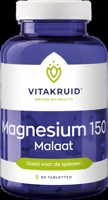 Vitakruid Magnesium 150 Malaat met Vitamine B6 (P-5-P) 90 - thumbnail