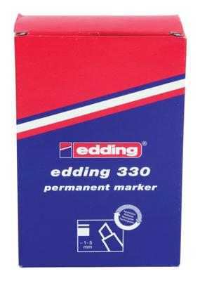 Edding permanente marker e-330 zwart