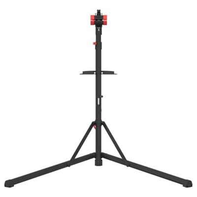 VidaXL Fietsreparatiestandaard inklapbaar 92-152 cm staal rood