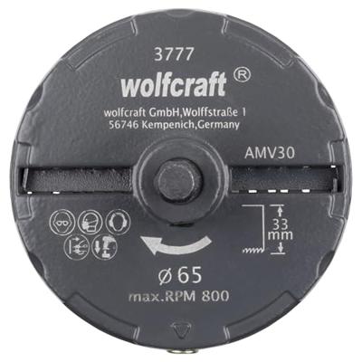 Wolfcraft 3777000 Gatenzaag 65 mm 1 stuk(s)
