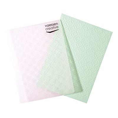 Vaessen Creative • embossing folder verbonden cirkels