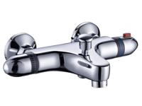 Thermostatische Badkraan Schutte Supra Chroom - thumbnail