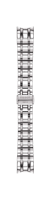 Horlogeband Tissot T605033333 / T05020 / T0502071111705B / Lady Heart Staal 16mm - thumbnail