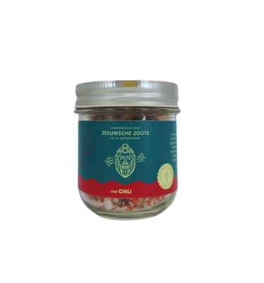 Zout met chili glazen pot 100 Gram