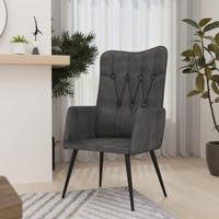 Fauteuil canvas zwart - thumbnail