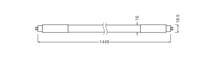 LEDVANCE LED-buis-Buis Energielabel: D (A - G) G5 T5 18 W = 35 W Neutraalwit 1 stuk(s) (Ø x h) 18.5 mm x 18.5 mm - thumbnail