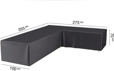 Loungesethoes hoekset rechts 355x275x100xH70 cm AeroCover - Aerocover Loungesethoes hoekset rechts 355x275x100xH70 cm AeroCover - Aerocover