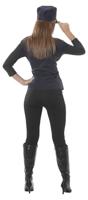 Swat Outfit dames spandex - thumbnail