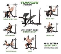 Tunturi WB50 Weight Bench - thumbnail