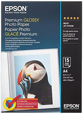 Epson A4 Premium Glossy 2x15 vel 255g/m²