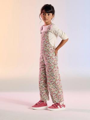 Meisjestuinbroek met print meerkleurig