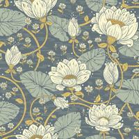 Dutch Wallcoverings Hjärterum - Eva - Blauw - thumbnail
