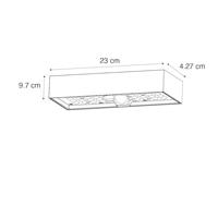 QAZQA Buiten wandlamp rood met dimlicht en sensor op solar - Kayo - thumbnail