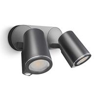 Steinel tuinspotlight met sensor spot duo sensor zwart - thumbnail