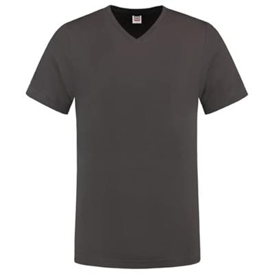 Tricorp T-shirt V-hals fitted - Casual - 101005 - wit - maat XS