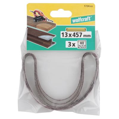 Belt sandpaper Wolfcraft 1725000 80 g