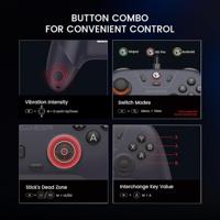 GameSir Nova Lite Multiplatform Controller (Donkerblauw, PC, Steam, Android, iOS, Switch, Bluetooth / 2.4 GHz / USB) - thumbnail