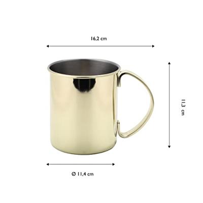 ECHTWERK Moscow Mule beker set (2-delig, Goud, 1000 ml) ECHTWERK Moscow Mule beker set (2-delig, Goud, 1000 ml)