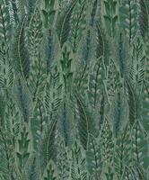 Dutch Wallcoverings Amazonia - Amherst Green - Groen - thumbnail