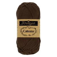 Scheepjes Catona 25g - 162 Black Coffee - thumbnail