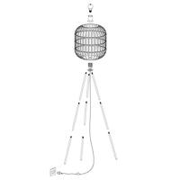 Eglo Landelijke vloerlampBordesley - 43219 - thumbnail