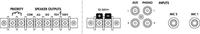 Monacor PA-704 PA-versterker 70 W 4-kanaals - thumbnail