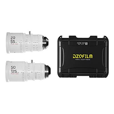 DZOFilm Pictor Zoom Bundle 20-55mm + 50-125mm T2.8 (white) DZOFilm Pictor Zoom Bundle 20-55mm + 50-125mm T2.8 (white)