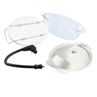 Electrolux S.STEAMKIT ovenonderdeel & -accessoire Zwart, Roestvrijstaal, Transparant Glas, Roestvrijstaal Stoomset - thumbnail