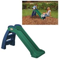 Little Tikes Jungle Mijn Eerste Glijbaan 122x49x70cm Blauw/Groen - thumbnail