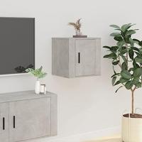 Tv-wandmeubels 2 st 40x34,5x40 cm betongrijs - thumbnail