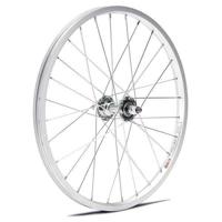 Hzb voorwiel 20 inch etrto 406 aluminium zilver vaste as - thumbnail