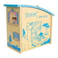 Huis in een houten box - thumbnail