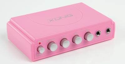 König König hav-km11p karaoke mixer roze König König hav-km11p karaoke mixer roze