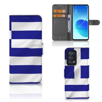 OPPO Reno 6 Pro Plus 5G | Bookstyle Case | Griekenland OPPO Reno 6 Pro Plus 5G | Bookstyle Case | Griekenland