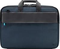 Laptoptas Mobilis 005033 Zwart Zwart/Blauw 16" - thumbnail