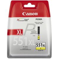 Canon Inktcartridge CLI-551Y XL Origineel Geel 6446B001 - thumbnail
