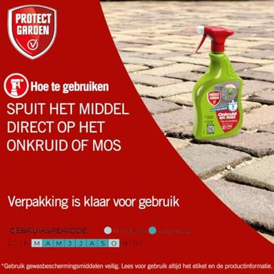 Onkruidbestrijder Flitser Express Spray 1L Protect Garden - Protect - thumbnail