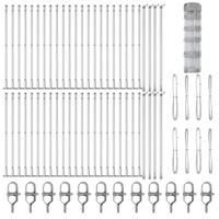 Weidehekwerk Zilver 100 x 0.8 m Gegalvaniseerd staal - thumbnail