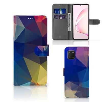Samsung Note 10 Lite | Book Case | Polygon Dark
