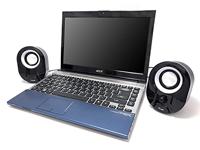 Conceptronic Equip 245333 luidspreker Zwart, Wit Bedraad 3 W - thumbnail