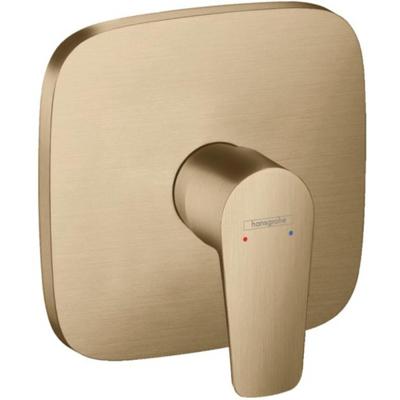 Hansgrohe Talis E ééngreeps douchemengkraan afbouwdeel, Brushed Bronze Hansgrohe Talis E ééngreeps douchemengkraan afbouwdeel, Brushed Bronze