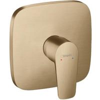 Hansgrohe Talis E ééngreeps douchemengkraan afbouwdeel, Brushed Bronze - thumbnail