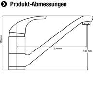 Cornat 2028 Toledo 1Gr-Mengkraan Keuken Ch - TOL5 - thumbnail