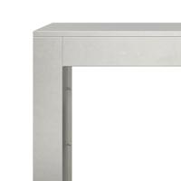 VidaXL Haardhoutrek 100x40x100 cm roestvrij staal - thumbnail