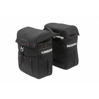 New looxs vigo double mik fietstas - zwart - thumbnail