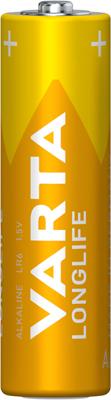 Varta LONGLIFE AA Bli 4 AA batterij (penlite) Alkaline 2800 mAh 1.5 V 4 stuk(s)