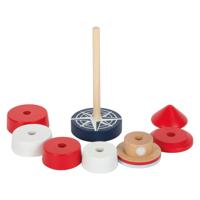 Small Foot stapeltoren vuurtoren grote oceaan, 8dlg. - thumbnail